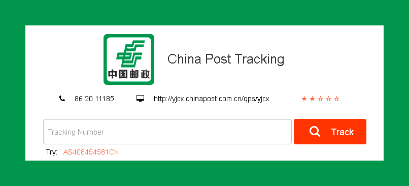 china tracking parcel