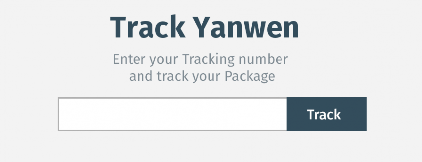 yanwen tracking amazon